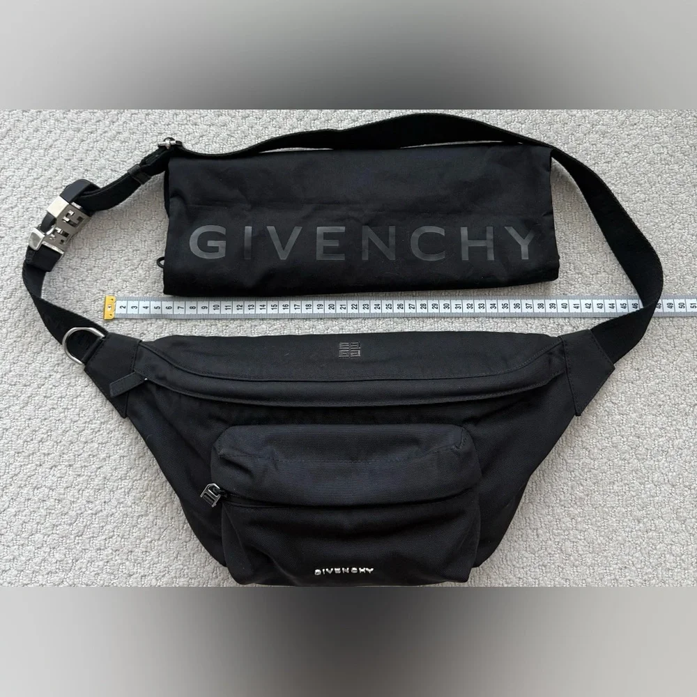Givenchy Black Belt Bag Waist Bag - Picture 6 of 9